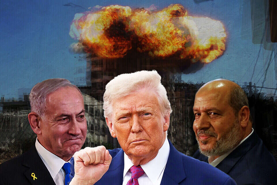 חלילה א-חיה, טראמפ ונתניהו , רויטרס